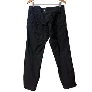 Kuhl Pants Mens 34x32 Black Rock Hiking Climbing Outdoor Cotton Blend